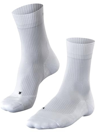 FALKE Herren Tennissocken TE4 M So Baumwolle Funktionsmaterial antiblasen 1 Paar, Weiß White 2000, 46-48