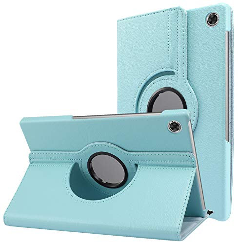 WWOLF 360° Rotating Custodia per Lenovo Tab M10 Plus Cover (TB-X606F/X) 10.3 Antiurto con Supporto Girevole Multi-Angolare PU Pelle per Lenovo Tab M10 FHD Plus Custodia Blu