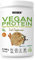 Weider Vegan Protein (540g) Gusto Cappuccino. Proteine Vegane 23g/dose isolate di piselli e riso, Con Vitamina B12 e Stevia, Senza Glutine, Senza Zucchero, Contenitore 50% Riciclato, 100% Riciclabile