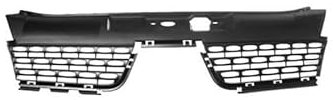 Repiauto - Grille de calandre avant Clio 2 phase 2 2001-2005