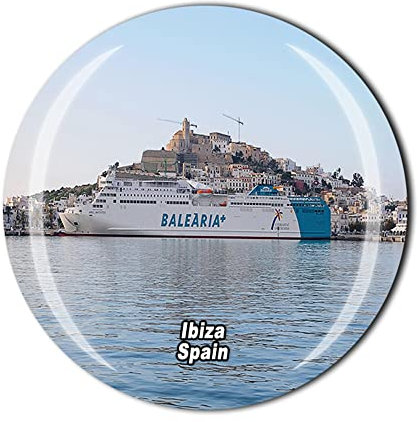Ibiza Spanien Kühlschrankmagnet Kristall Touristen Souvenir Geschenkkollektion Kühlschrank Magnetischer Aufkleber