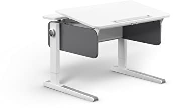 Moll Champion Compact Kinderschreibtisch höhenverstellbar | mitwachsend & ergonomisch mit neigbarer Tischplatte & gerundeten Ecken | ideal für Schulkinder | Made in Germany