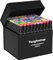 Tongfushop 100 Filzstifte Set, Meißel & Feine Verdoppelt Spitzt Alkohol Marker, 2 Sekunde Schnell Trocknende Kunst Sketch Marker Stifte für Erwachsene Kinder Zeichnung Design Rendering Brief Manga