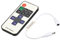 sourcing map LED Strip Remote Controller, 5V to 24V Brightness Adjust DC Plug Lamp Switch with 11 Keys RF Wireless Control Dimmer for Single Color Strip, Pack of 2