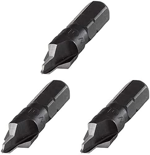 wolfcraft Bohrsenker WS Ø 3-8 mm I 2546000 I 2-in-1-Produkt: Vorbohrer und Senker, 3er Pack