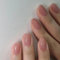 24 Pièces Faux Ongles Court Carrés Roses Français Ongles à Coller Glossy Brillant Acrylique Capsules Ongles Ballerine Acrylique Press on Nails pour Femmes et Filles Salons De Manucure