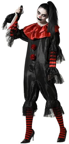 ATOSA déguisement clown noir femme adulte XL