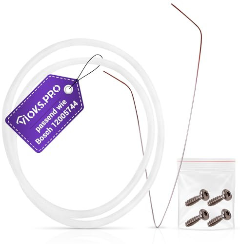 Vioks.pro Kit de reparación de tapa de bomba, junta de 182 mm de diámetro, repuesto para junta de bomba Bosch 12005744 para lavavajillas Bosch/Neff/Constructa – Junta para bomba Siemens/piezas de
