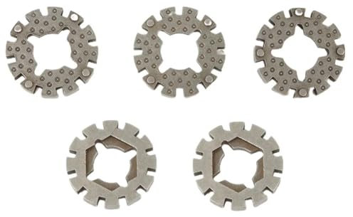Yinxi 5 Stück Oszillierende Sägeblätter Adapter Kreissägeblatt Universal Schnellwechseladapter