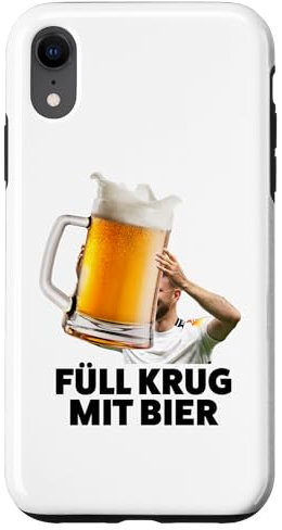 Hülle für iPhone XR FÜLL KRUG MIT BIER - Lecker Bierchen Bier