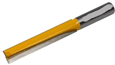 MOHUIED Fräser mit langem, geradem Schaft und 12 mm Durchmesser, 12,7 mm Schnittlänge, 2 Optionen, 50 oder 76 mm, Fräser for die Holzbearbeitung FräSer FüR OberfräSe(12x12.7x76mm)