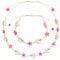 Wnddle 2 Stück Muschel Halskette Armband Set, Muschelkette und Muschelarmband, Boho Muschelkette, Damen Natural Shell Choker Halsketten Armband Schmuck Set, Natural Shell Choker Halskette