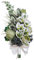 HVRFJXI Phalaenopsis Orchideen Künstliche Blumen Brautsträuße Für Braut Die Blumenstrauß Werfen Rustikale Hochzeitszeremonie Jubiläumsdeko