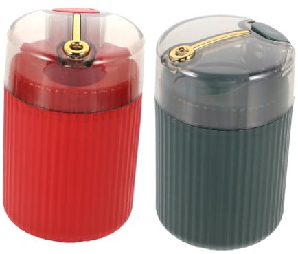 CRAFTHROU 2 Piezas Presione La Caja De Palillos Estuche Porta Palillos Organizador De Palillos De Prensa Palillo De Envase De Moldadientes Porta Palillos Sencillo Páginas