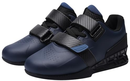 Weightlifting Shoes,Bodybuilding di Sollevamento Pesi Scarpe,Squat Stacco Scarpe,Ammortizzante,Presa Forte,Facile da Trasportare,per Sollevamenti delle Gambe,Stacchi Squat Profondi