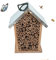 Bee Hotel – Marienkäfer-Unterschlupf aus – dekorativer Nistkasten für Marienkäfer Florfliegen, Outdoor, Garten, Hinterhof, Balkon, Bauernhof-