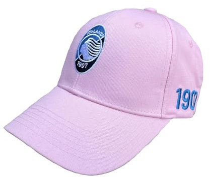 Cappello Atalanta Ufficiale Rosa Donna Ragazza | Cappellino Berretto per Tifosa Atalantina con Visiera CAPATRO1907