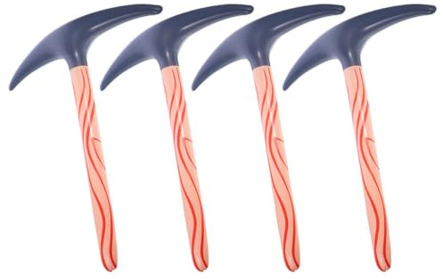 VICASKY 4 Pièces Gonflable Forme de Piolet Accessoire de Fête pour Garçon Fille pour Halloween et Décoration de Fête Unique