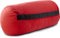 CelinaTex Rullo Nackenrolle mit Gummiband 30 x 12 cm rot Plüsch Auto Nackenkissen Micropearls Füllung Reisekissen