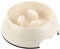 Jitong Gamelle d'alimentation Lente pour Chien Chat Fun Feeder Bol d'Alimentation Anti Glouton Bowl pour Pet (Blanc, L)