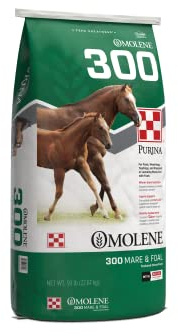 Purina® | Omolene #300® Mare & Foal Horse Feed | 50 pounds (50 lb) Bag
