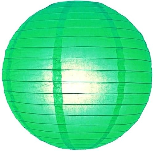Lampion schwer entflammbar grün 75 cm