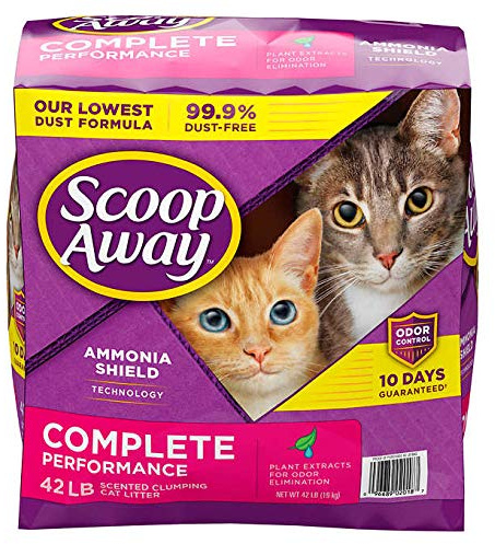 Scoop Away Complete Performance, Scented Cat Litter, 42 Pounds