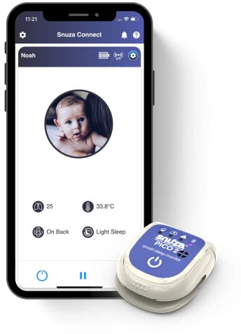 Snuza Pico 2 intelligenter Baby Schlafmonitor mit App