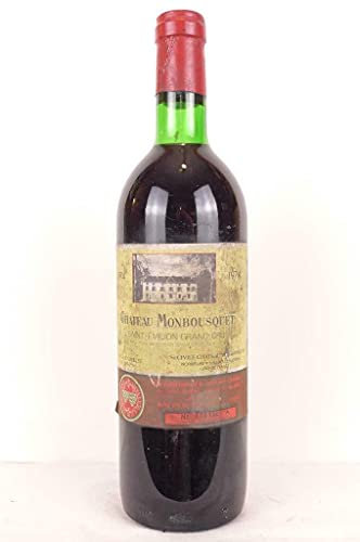 saint-émilion château monbousquet grand cru classé rouge 1974 - bordeaux
