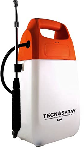 TECNOSPRAY Pompa irroratrice a batteria LE6, bianco