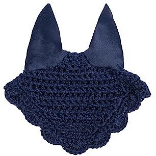 Fliegenhaube -Hobby Horsing- blau