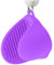 Generic Silikon Ofenhandschuhe Hitzebeständig Silikonhandschuhe Für Heißluftfritteuse, Küche, Backofen, Grillen, 100% Silikon, Purple, 8.3 x 11 cm, 1 Paar
