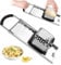 Grattugia per spätzle, grattugia per spätzle, in acciaio inox, con manico in gomma, filtro per spätzle, lavabile in lavastoviglie, raschietto per spätzle e pomelli fatti in casa, grattugia per spätzle