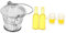 Toyvian 1set Miniature House Beer Bottle Model and Ice Bucket Realistic Adornment for Dollhouses and Mini Scenes for Decor and Playtime
