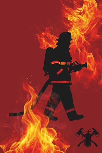 Feuerwehr Notizbuch: Blanke Seiten, Hardcover