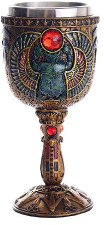 Pacific Giftware alter ägypter winged scarabäus ceremonial kelch cup 210ml weinkelch Braun 7oz
