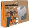 Décopatch KIT019O Bastel Set Pappmaché Fledermaus (ideal für Halloween und für Kinder, 3,5 x 19 x 13,5 cm) orange, schwarz