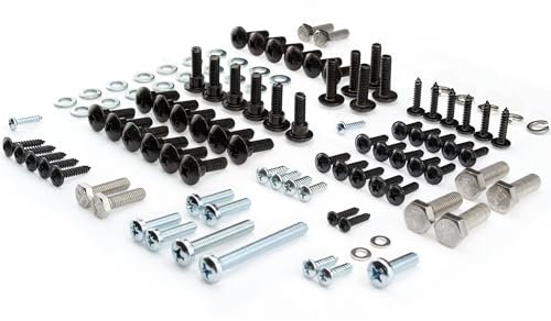 Piaggio Sfera Schrauben Set Verkleidungsschrauben schwarz silber Schraubenset