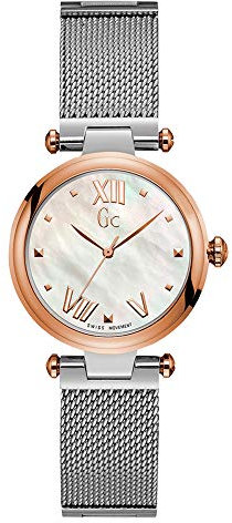 GC Watches purechic Montre Femme Analogique Quartz avec Bracelet Acier Inoxydable Y31003L1