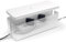 ACROPAQ Kabelbox Groß Weiß, Kabel Organizer zum Kabel verstecken (40,6 x 13,4 x 15,6 cm), Schreibtisch Organizer - Kabelmanagementbox für Ordnung im Büro und Home Office