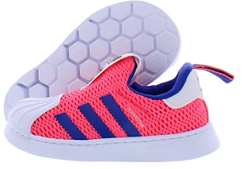 Adidas Superstar 360 - Scarpe da bambina, Rosa/Blu, 6.5 Toddler