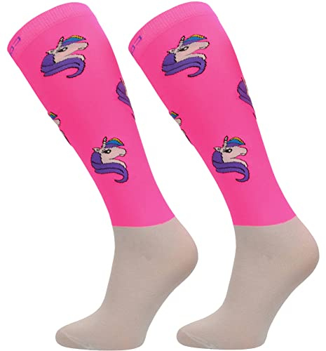 TODO Comodo Chaussettes d'équitation modernes STPJM | Chaussettes d'équitation fines et respirantes pour femme, homme et enfant, 39-42