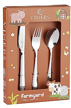 Viners Farmyard 3 PCE Kids Cutlery Set