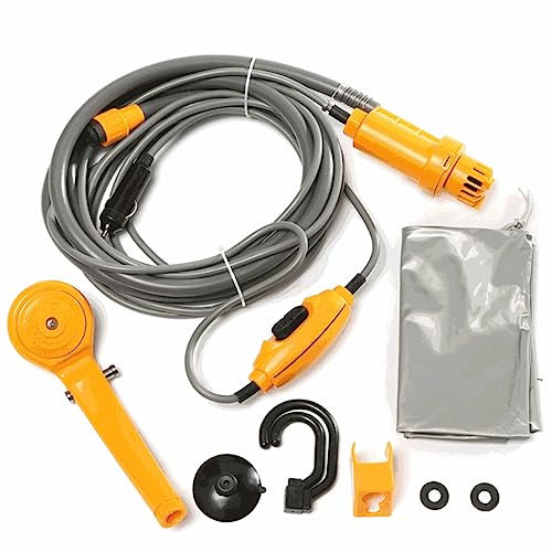 Ruiqas Doccia da campeggio DC 12 V Doccia Portatile Doccia Elettrica Esterna Pompa