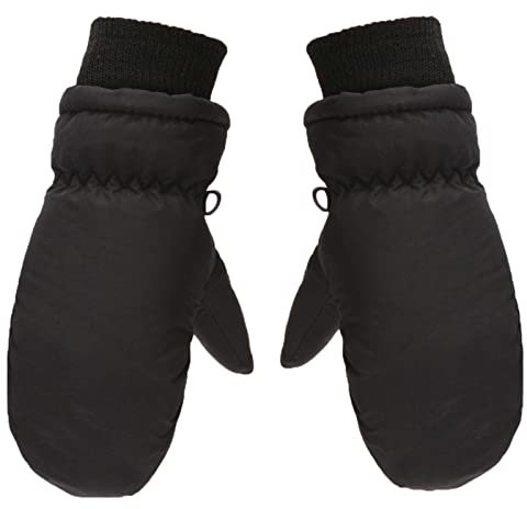 KGLHTYU Kinder Winterhandschuhe Warm Skihandschuhe Wasserabweisende Handschuhe Sport Gefüttert Laufhandschuhe Winddichte Reithandschuhe Kinder Anti-Rutsch Schneehandschuhe für Radfahren