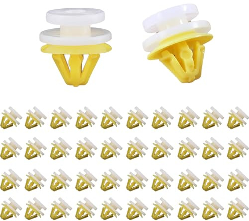 Pulchra 100Pcs Trim Clips Side Door Wheel Arch Trim Clips Moulding Clips Door Panel For Land Rover Discovery 3 4 Range Rover Sport Plastic Clips