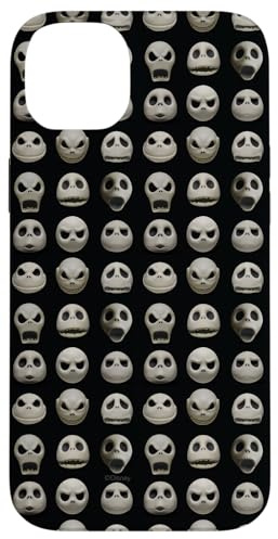 Disney The Nightmare Before Christmas Jack Expressions Black Case for iPhone 14 Plus