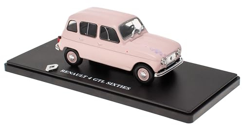 OPO 10 Miniaturauto 1:43, kompatibel mit Renault 4 GTL Sixties - Hachette IXO R4 4L - 4L065
