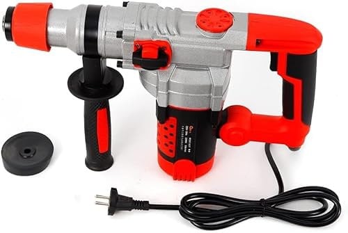 Bohrhammer Schlagbohrmaschine, 2200w Sds Plus Schlagbohrmaschine Elektrischer Hammer Abbruchhammer Mit Koffer, Anti-Vibrationsgriff