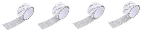 ARTIBETTER 4 Rollen Pvc-bildschirm-reparaturband-set Fenster-bildschirmtür-netz-flickenband Für Bildschirmtür-fenster-bildschirm